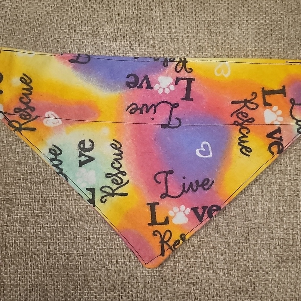 Handmade dog bandana